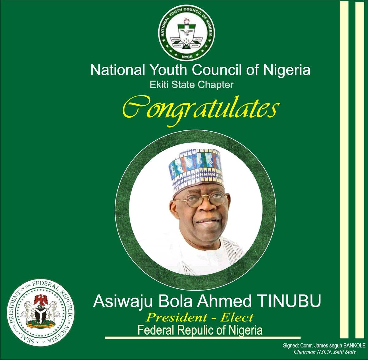 segun_bankoleJ's tweet photo. @Ekitiboy45562 @aynigeria_  @AdesojiG @segun_bankoleJ @marts_b @integrity_pmn https://t.co/xIWrY0NEt4
