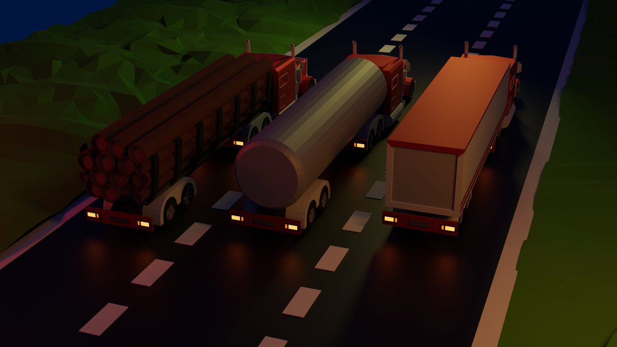 Meshii_Wrr's tweet photo. 🚚🚛🚚 Exciting news for #Blender enthusiasts! My new 3D Model pack includes 3 stunning truck designs in different variants. 🔥🔥🔥 #3DModeling #IndieDev #GameDev https://t.co/zO52QeJAYW