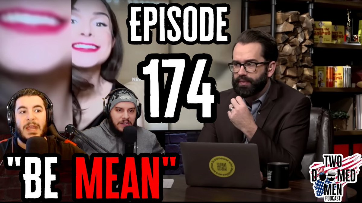 Scagz89's tweet photo. Coming up at 8pmET on YouTube:

We dive into the @MattWalshBlog vs Dylan Mulvaney beef and explore why we agree with Matt's idea of "Being Mean". We also cover how Biden's trip to Ukraine under air raid sirens is classic war propaganda. @MenDoomed 

Click the link here:
https://t.co/4Axl6Mfc1q