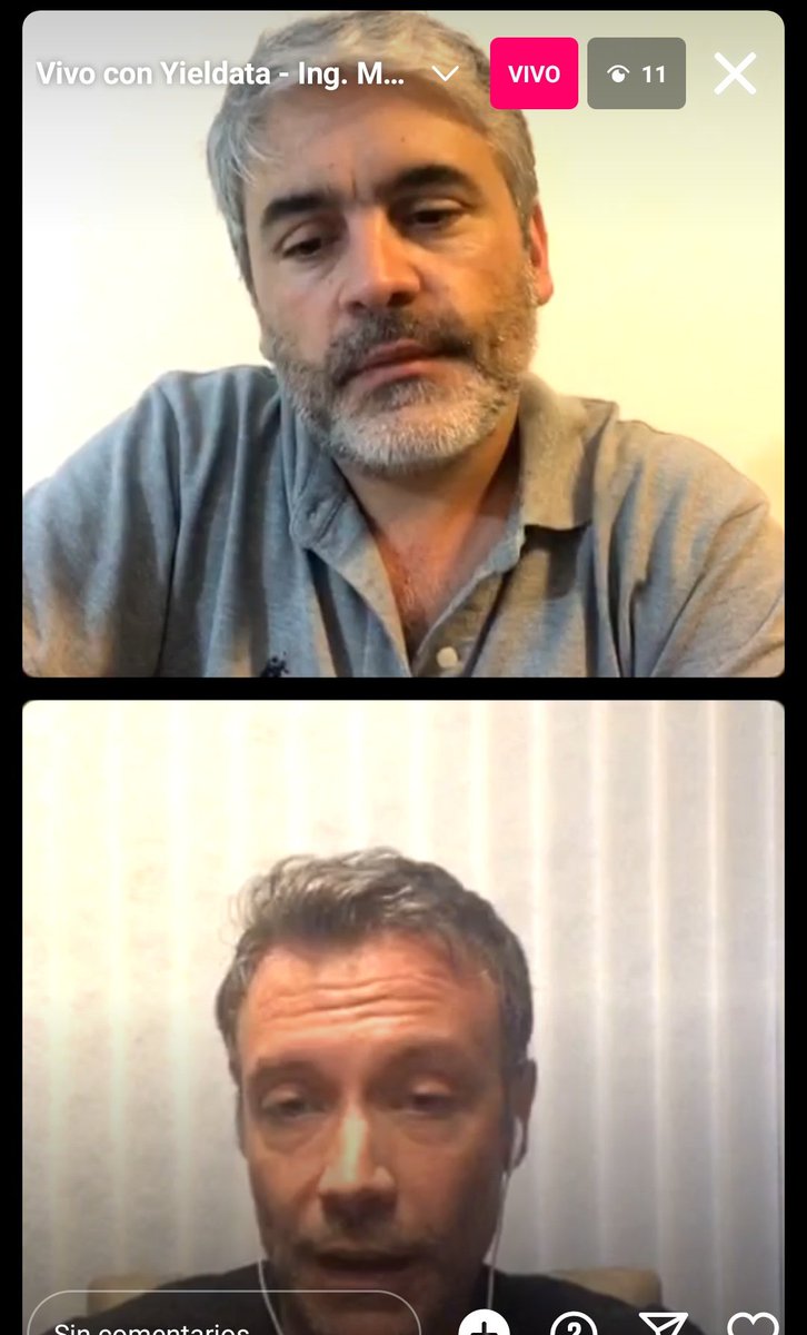 Si se perdieron el Vivo que hicimos junto a <a href="/yieldata/">yieldata</a> pueden verlo en el siguiente link 👉🏼 bit.ly/3KNNotJ

Cómo es, cómo trabaja y que desafios tiene la plataforma que se anima a hablar de rendimiento de cultivos en primera persona❓📊🌻🌱

Gracias <a href="/marianotambu/">Mariano Tamburrino™</a> 🙌🏻