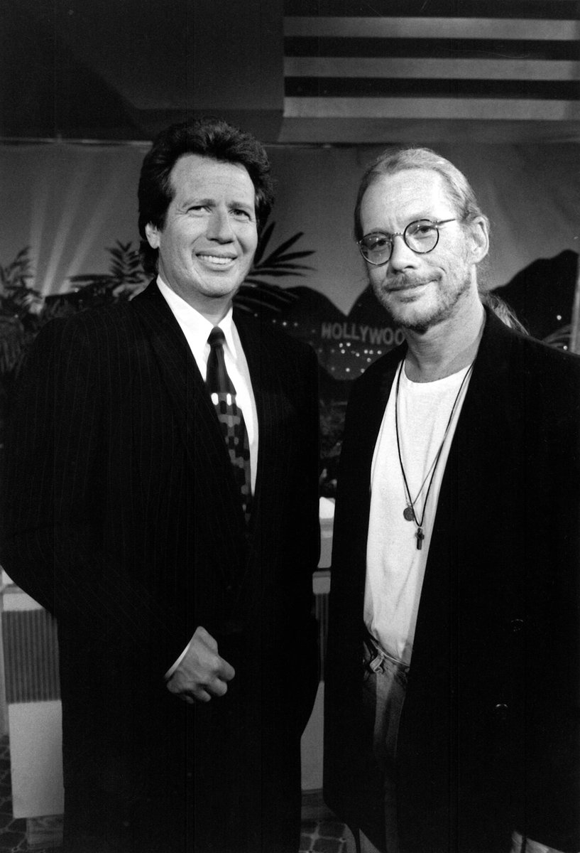 Warren & @GarryShandling during his appearance on The Larry Sanders Show, Season 2 Episode 15 'Off Camera' vote.rockhall.com