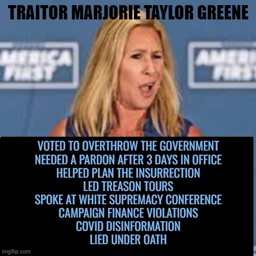 SSHobbs's tweet photo. #MarjorieIsIgnorantTrash
#DoBetterGA https://t.co/nILWXCHtws