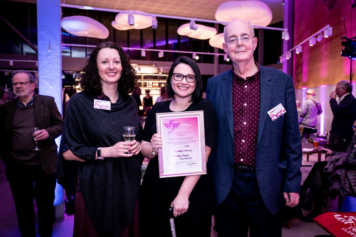 KimKCormack's tweet photo. I'm still a bit of an emotional mess after the surprise of winning the first ever John Rouse Award on Monday at @evebrookfund 25th Anniversary event, for my first play @TheBigOProject (tkts via website). I feel so honoured. https://t.co/G2fPDM8cOS  #cep #WESTMIDLANDS #Birmingham https://t.co/9wPo9nkJ3l