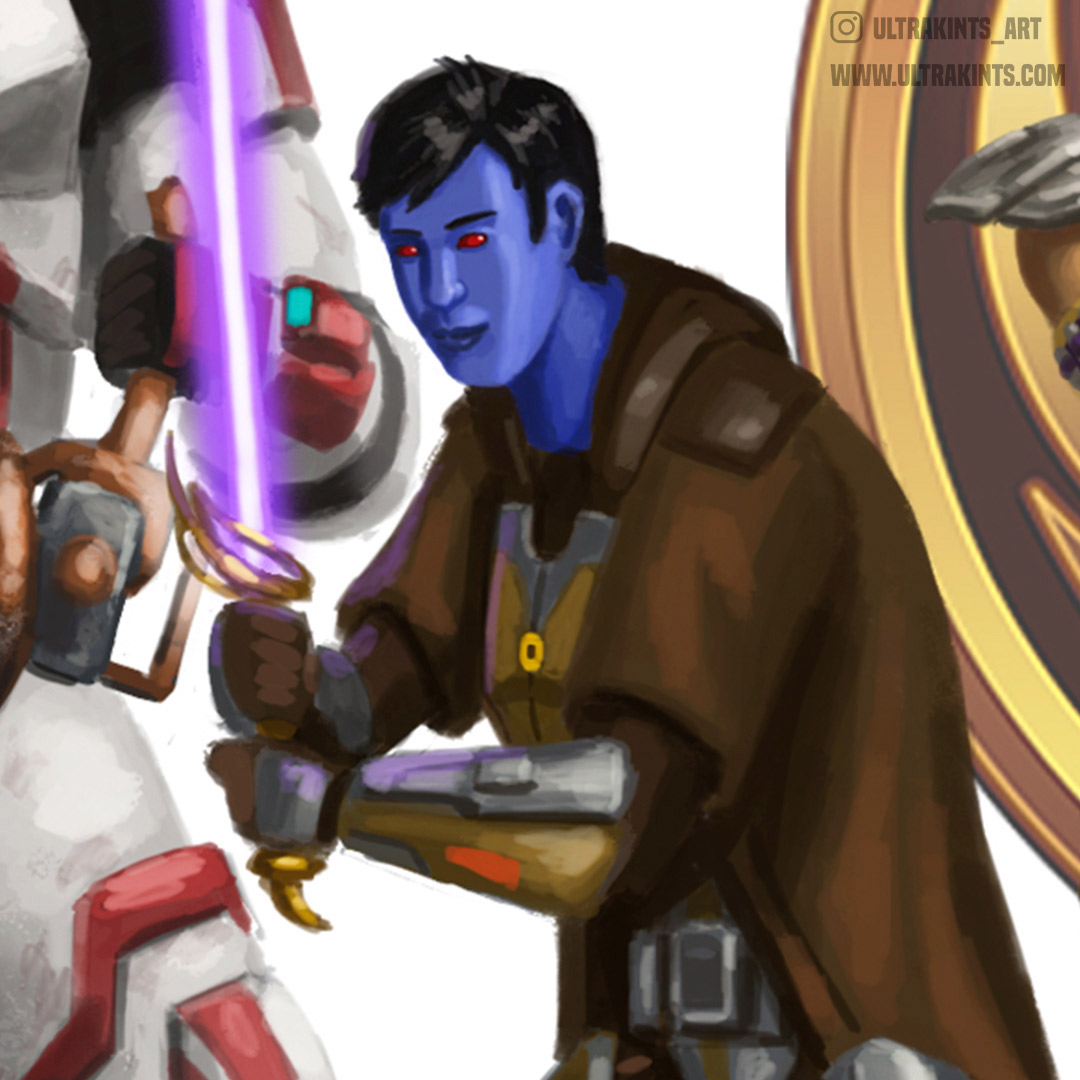 ultrakints_art's tweet photo. 🌌I've been working on a BIG Star Wars The Old Republic commission piece🌌 Do you like Star Wars?
#starwarstheoldrepublic #swtorfamily #swtorgaming #swtorfanart #swtorlife
#swtorcommunity #swtorlightsaber #swtoroc #swtorart #swtor #starwarsfanart
#starwars #jedi #sith https://t.co/rA4gs46UQp