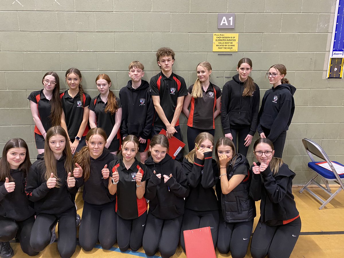 What a commitment from these 16 sports leaders tonight - they are running the events at the Y5/6 Wyre &amp; Fylde sport hall athletics final which finishes at 8.30pm! <a href="/WyreandFyldeSGO/">Wyre & Fylde School Sports Partnership</a> <a href="/Millfieldhighsc/">Millfield Science and Performing Arts College</a>
