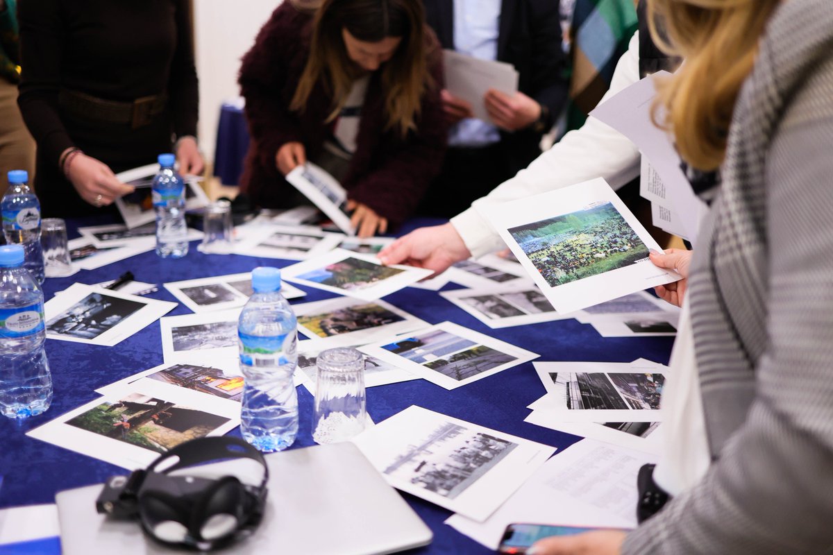 IDMCal's tweet photo. The training of #history #teachers from all over Albania on how history lessons related to totalitarian regimes should be handled within our schools, together with #EuroClio and #ALBNA.
#MemoryDays2023 https://t.co/fnakiAv96T
