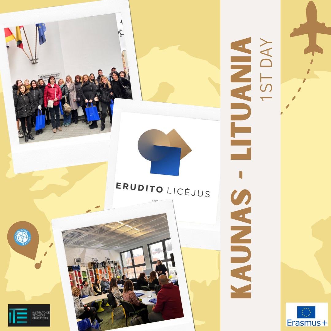 ¡La aventura Erasmus+ ha comenzado! 🇪🇺
Aprendiendo de otros sistemas educativos europeos para crecer juntos 📖🏫
#InstitutodeTecnicasEducativas
#erasmus+ #lapresentacionmadrid #somospresentacion #sinmiedo