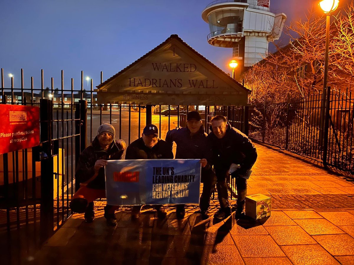 And that’s a wrap! Congratulations to the team for completing Hadrians Wall! justgiving.com/fundraising/ke… @2MedX @AMS_SM_1 <a href="/AMSCorpsCol/">Corps Col RAMS</a>
