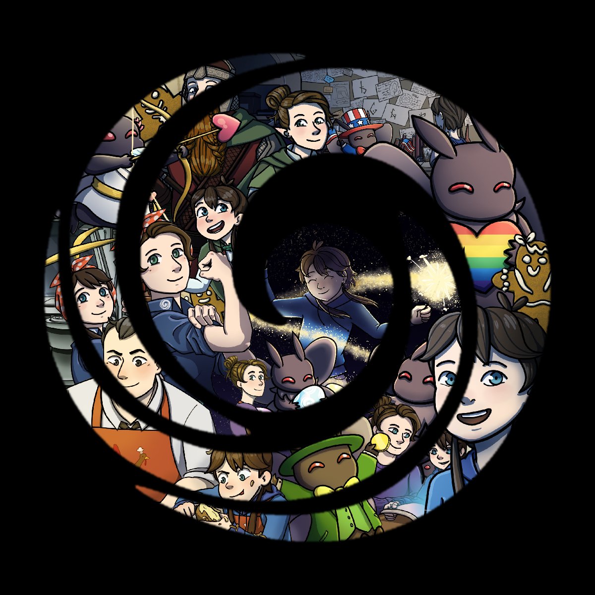 GlowShort's tweet photo. So much has happened this past year, and we're so thankful you've all stuck with us. Stay tuned, because we have a lot more cool stuff around the corner. 💙 #glowshortfilm #animation #indiestudio https://t.co/y2FddpXKcf