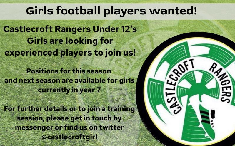 Please RT - we’re looking to expand our team, currently training at Aldersley and playing our home games in Perton