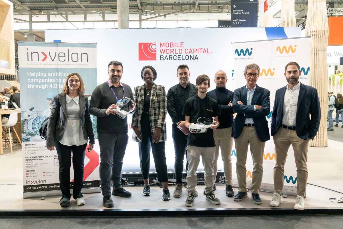 paerialleida's tweet photo. 📲#Lleida connecta per primer cop pacients i terapeutes en un entorn virtual gamificat per a la rehabilitació física #MWC23  
🔝Gràcies a la tecnologia #5G, les dues parts podran estar connectades en temps real sense necessitat de ser al mateix espai físicament https://t.co/c37TIabEHZ