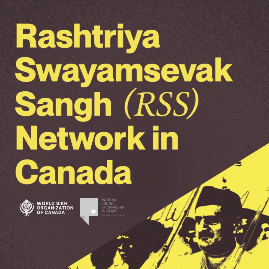 WorldSikhOrg's tweet photo. This report by the WSO and the @nccm documents the RSS Network in Canada.

Read the full report here- 
🔗 https://t.co/qSxHfsGHM2 https://t.co/5PawUZtz2y