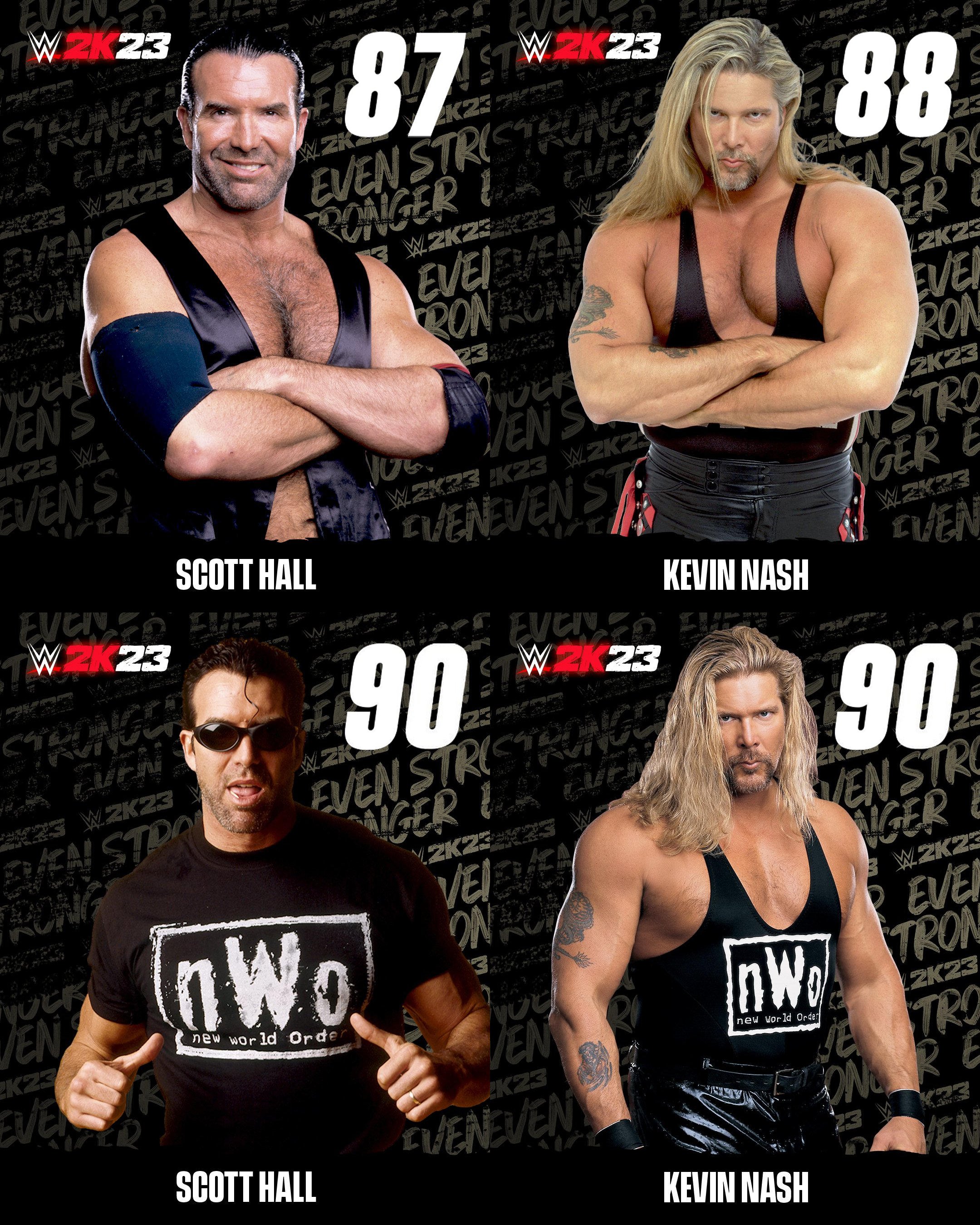 nwo Kevin Nash & Scott Hallセット Package Deal (Set of 2) NWO Kevin Nash & Scott Hall - WWE