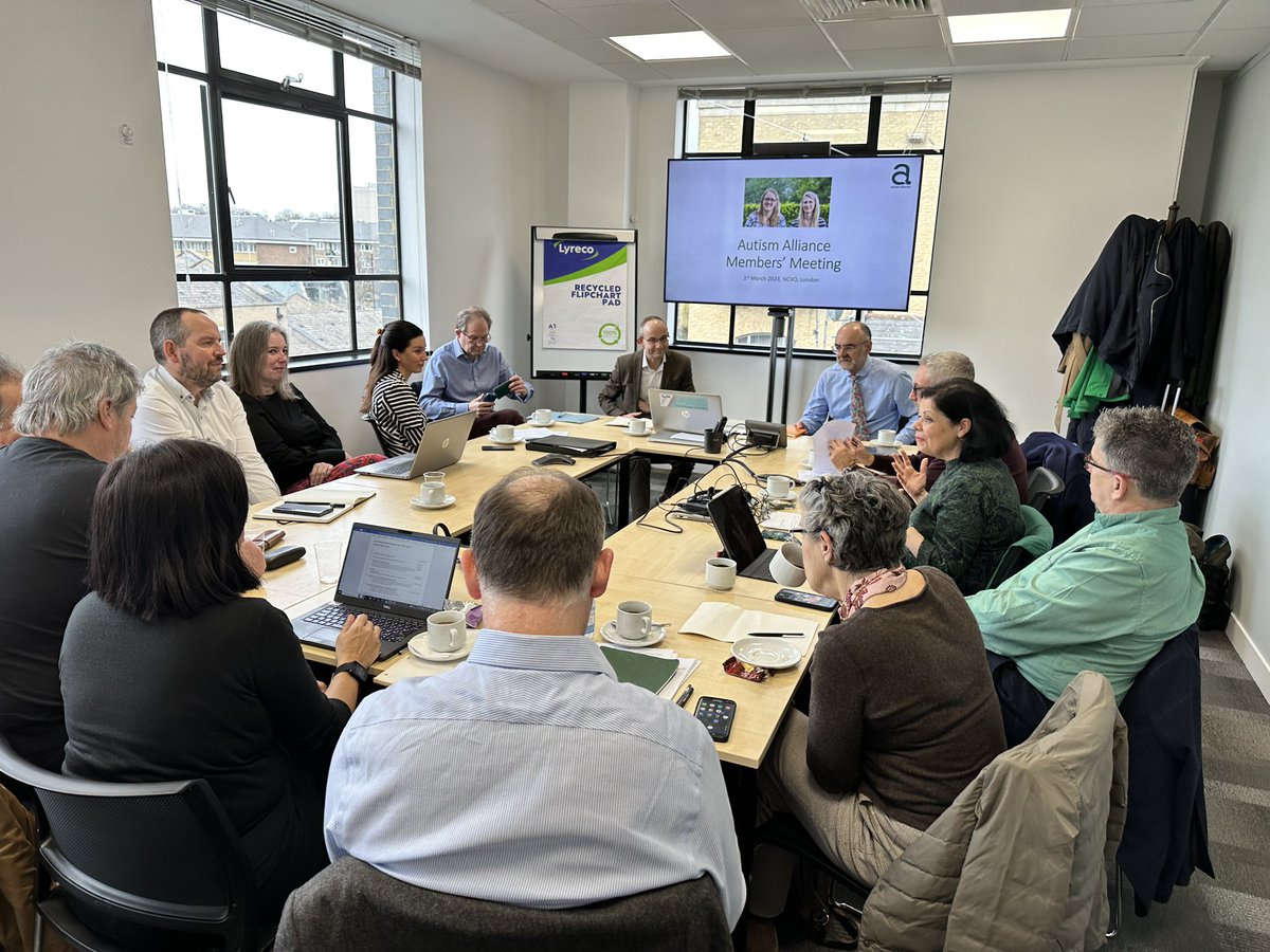 RobinB1707's tweet image. Fab day today with colleagues at the @Autism_Alliance positive sessions looking at national policy