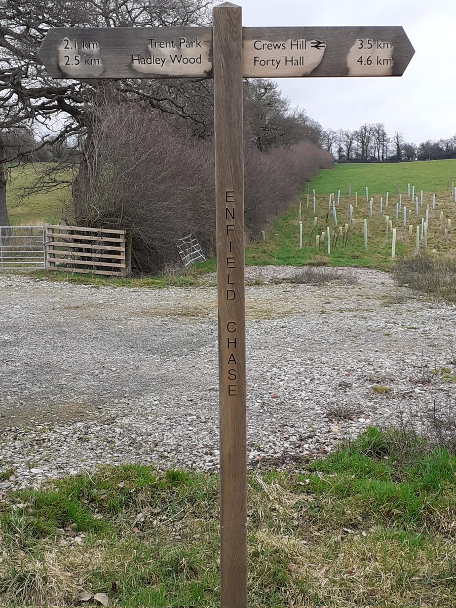 Janetalkstrees's tweet image. Inspiring visit to Enfield to see current woodland creation to slow the flow as part of publicly accessible greenspace! Views down to central London from the greenbelt, volunteers busy planting trees....
