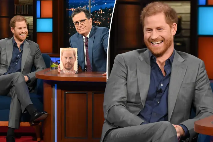 nypost's tweet photo. Prince Harry reveals his ‘favorite smell’ is Meghan Markle https://t.co/LdWZStXBOv https://t.co/Bjrl1mMY6a