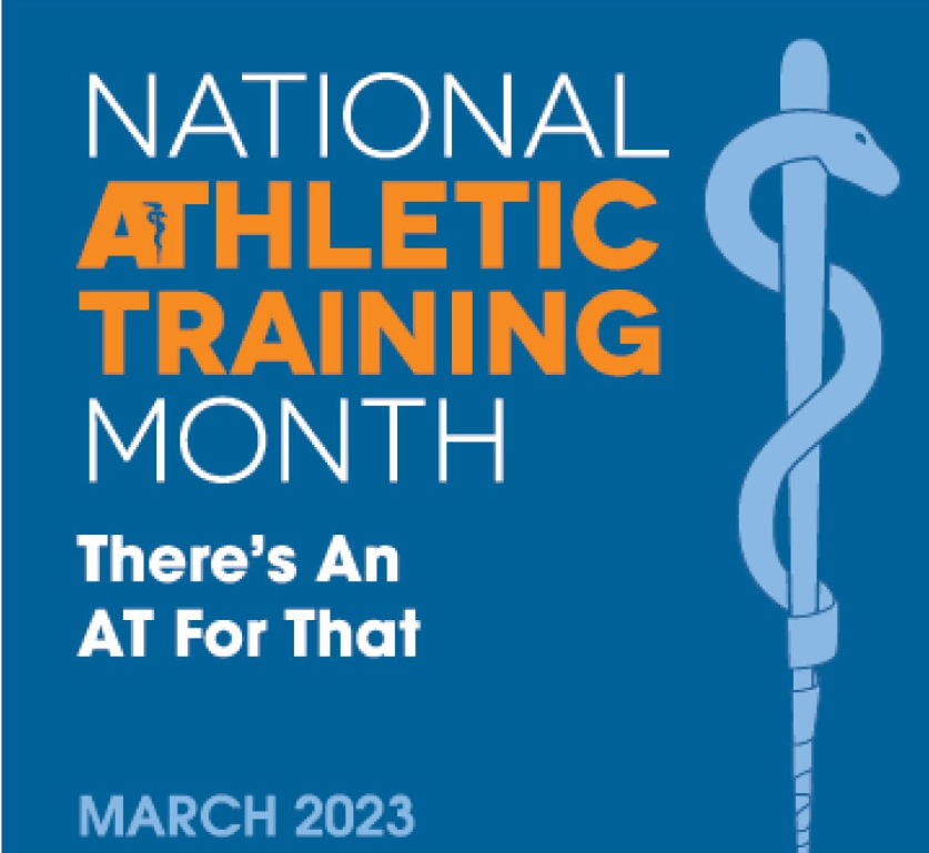 WBMSHSAthletics's tweet photo. It is National Athletic Training Month!!

 A HUGE thank you to our Athletic Trainer, Audra Roberts! Thank for all you do for our student athletes! They are truly fortunate to have such a dedicated and caring AT! We love you!!! https://t.co/p50LhbHed9
