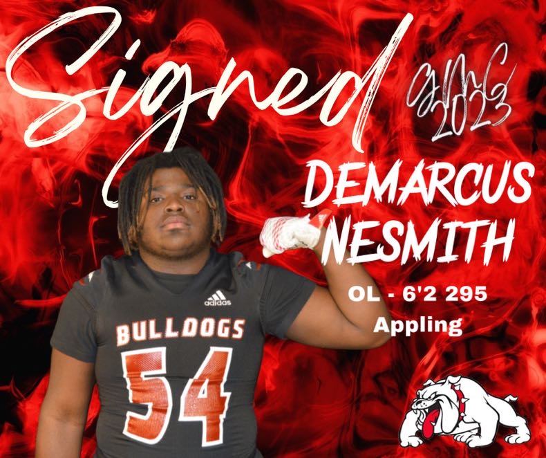Welcome Home!! <a href="/MarcusNesmith3/">🎸</a> 
🖋️➡️📝🐶

<a href="/THEGCAA/">GCAA</a> <a href="/sportsguymarv/">Marvin L James II</a> <a href="/GMCBulldogs/">Georgia Military College Athletics</a> <a href="/rmchester00/">Rob Manchester</a> @Coach_DRamsey <a href="/CoachLReady/">Coach Leland Ready</a> <a href="/Coach_Dungee8/">CoachDungee_JHS</a> <a href="/OLCoachSmith/">Brackin Smith II</a> <a href="/TheCoachWildes/">Coach Austin Wildes</a>