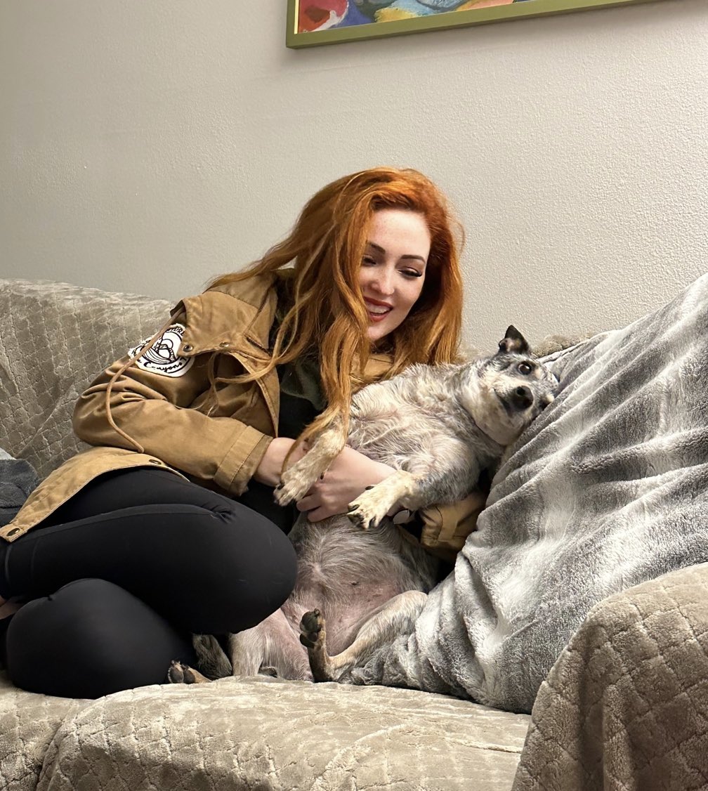 nicolesimone's tweet photo. Me and my girl ♥️ #redemptionpaws https://t.co/rPOI1K7Ji8