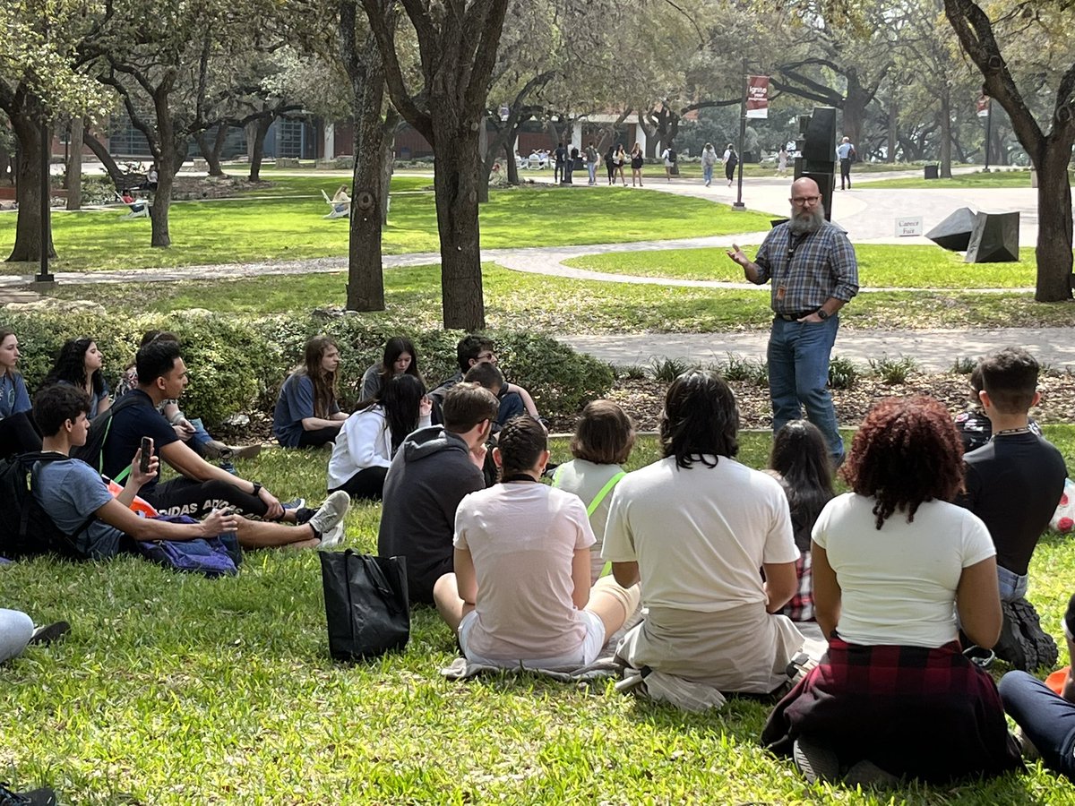 Just one of four college visits our Falcons are on today- Trinity University is a beautiful campus! Our very own Mr.Solano was a great guide of his alma master! <a href="/mjuanita05/">Juanita Delgado</a> <a href="/SKinginComal/">Sarah King</a> <a href="/DrChapmanCISD/">Dr. John E. Chapman III - Comal ISD Superintendent</a> <a href="/jo_bolzle/">Jo Bölzle (Woods)</a> <a href="/JenniferFey/">Jennifer Fey</a> <a href="/hccphsap/">Dan Horton</a> <a href="/KlocknessMonsta/">Steph Klocke Linehan</a> <a href="/Natalie19730000/">Natalie jones</a>
