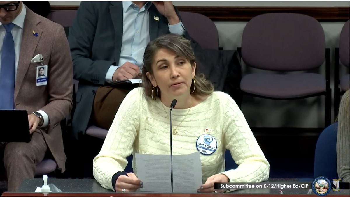 Nevada State Education Association tweet media