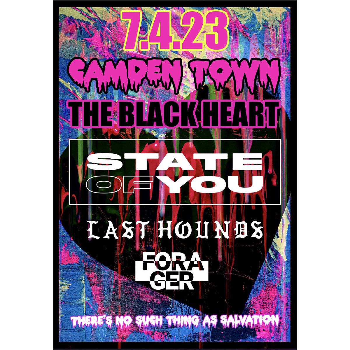 Here’s what we do!! April 7th Good Friday. You ain’t got shit to do.. punk rock show, let’s see some London pals knocking back beers, without any fears!
Tickets - seetickets.com/event/state-of…