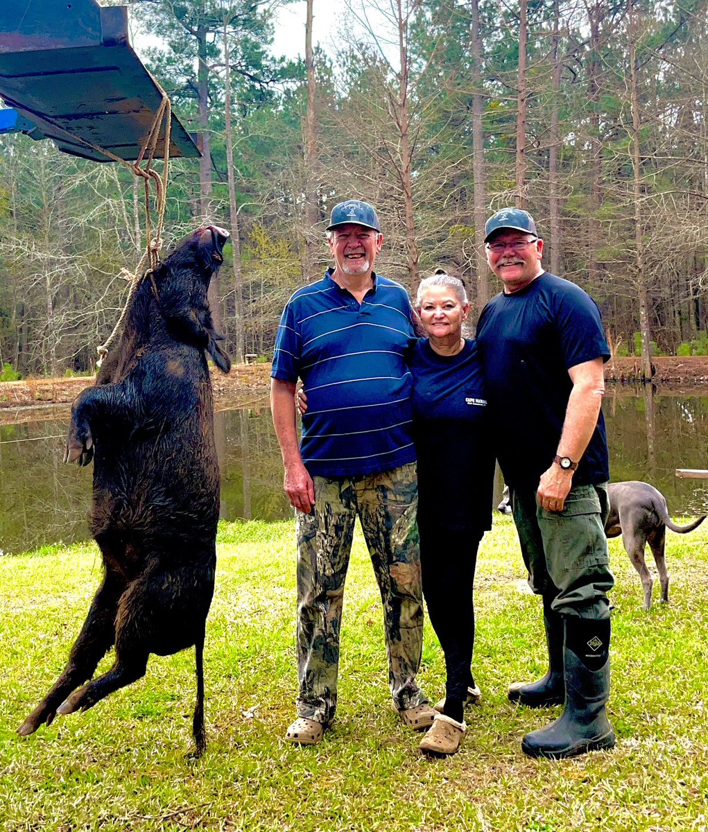 Wanted to see if the 6 creed could take out something a little bigger then a coyote… It could. #dogsoldierarmory #pighunting #hunting