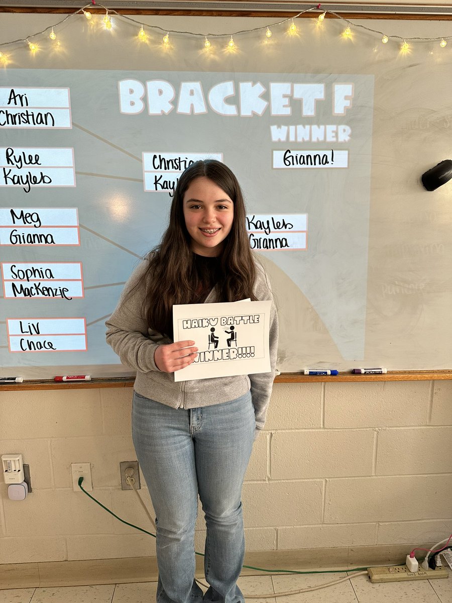 Samantha Sinico (@msenos8) on Twitter photo Green Team had a Haiku Battle today in class, congrats to our winners! They earned a No iXL Ticket for a month of their choosing! <a href="/HurleyMiddle/">Dr. Kevin Hurley MS</a> and thank you to our guest judges! Green Team had a Haiku Battle today in class, congrats to our winners! They earned a No iXL Ticket for a month of their choosing! <a href="/HurleyMiddle/">Dr. Kevin Hurley MS</a> and thank you to our guest judges!