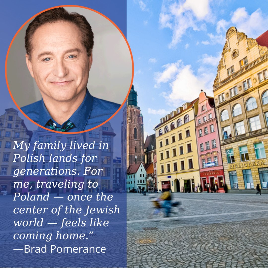 bradpomerance's tweet image. You’ve seen me travel the world on Air Land &amp;amp; Sea.  Now you can join me yourself on a ten-day historical exploration of Polandthis October 2nd-11th 2023. 

Experience Poland with visits to Krakow, Lublin, Lodz, and Warsaw.  

Click Below &amp;amp; Book Now
jltv.jhtravel.org/trip/jltv-pola…