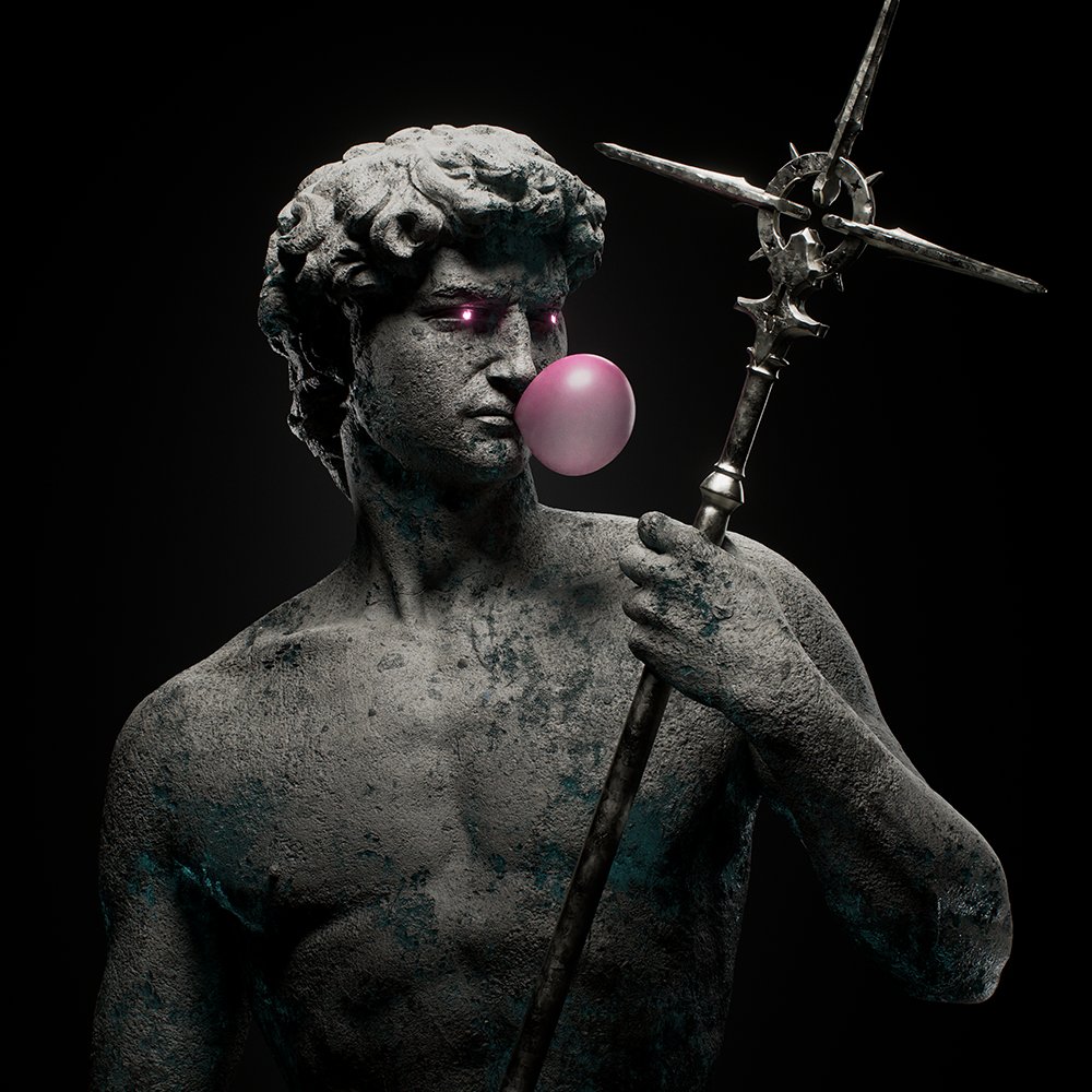 🗿 Both art and faith are dependent on imagination; both are ventures into the unknown....... 👀

🗿 Whitelists available into our Discord (Link in Bio)

#NFT #NFTart #BreakingDavid