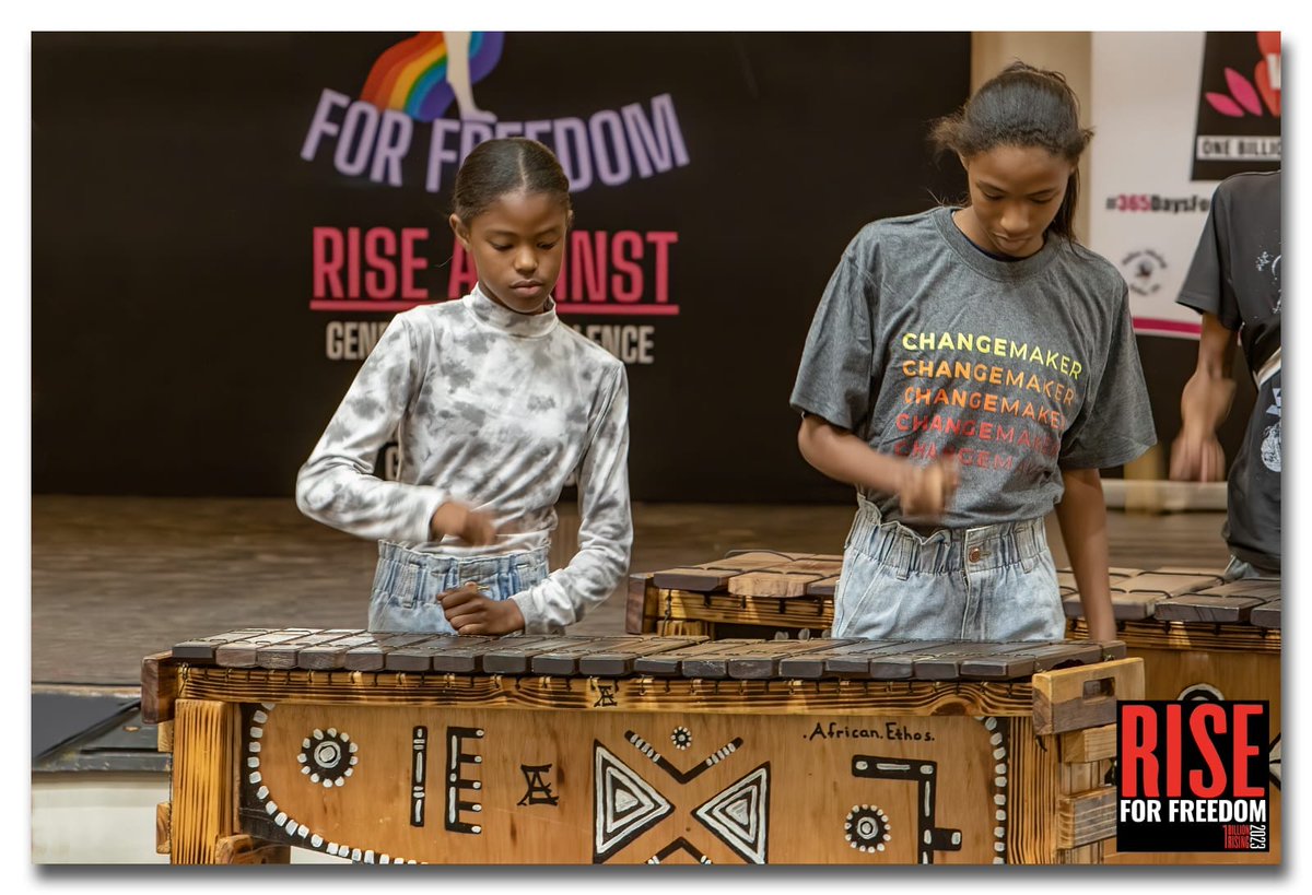 CTAOP Program Partner Philisa Abafazi Bethu recently hosted a *wild* @VDay event for 380 youth, celebrating 10 years of Risings & 25 years of #VDay.

 #1BillionRising #RiseForFreedom #RiseInSolidarity