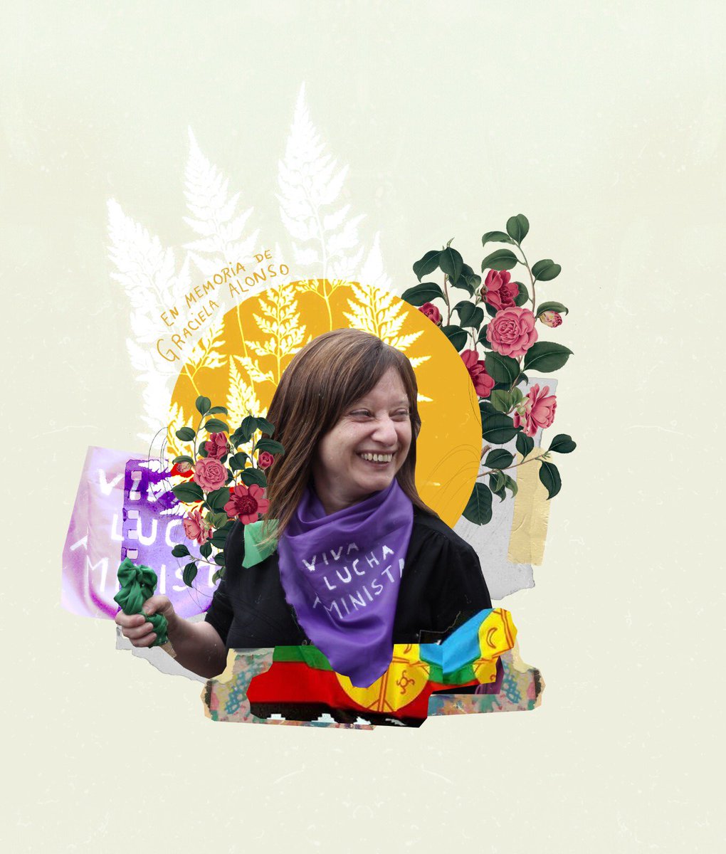 Porque tu ausencia todavía nos duele aunque te hagamos toda la fiesta posible querida Gra 💜.
—
Graciela, la maestra revuelta <a href="/LaRevuelta_ok/">La Revuelta Colectiva Feminista</a> 
larevuelta.com.ar/2023/03/01/gra…