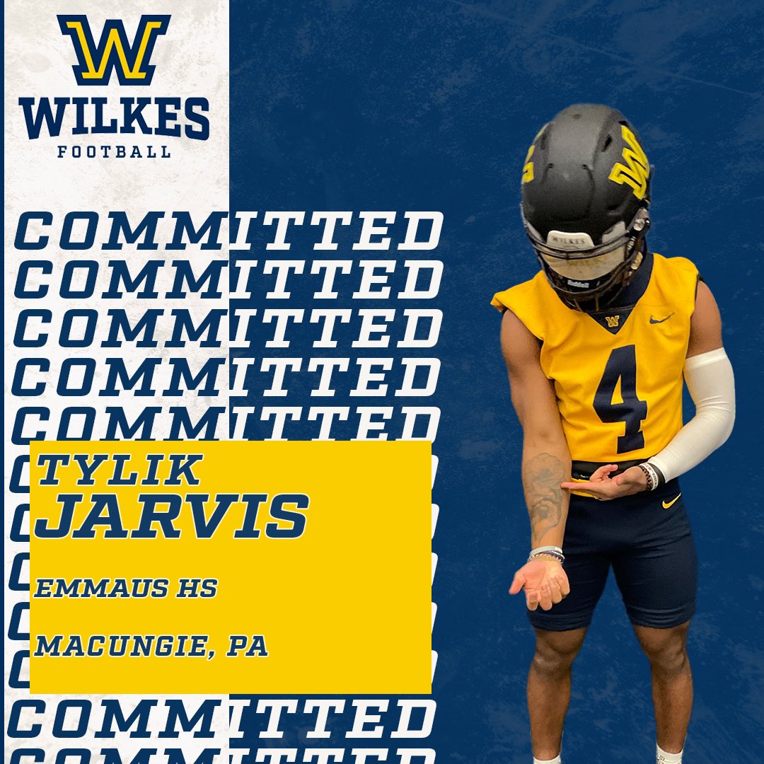 Tylik Jarvis (@jarvis_tylik) on Twitter photo 110% commited to Wilkes university thankful to god, my family, and friends <a href="/WilkesFootball/">Wilkes Football</a> <a href="/harfair/">Harold Fairclough</a> <a href="/CoachDrach/">Jonathan Drach</a> 110% commited to Wilkes university thankful to god, my family, and friends <a href="/WilkesFootball/">Wilkes Football</a> <a href="/harfair/">Harold Fairclough</a> <a href="/CoachDrach/">Jonathan Drach</a>