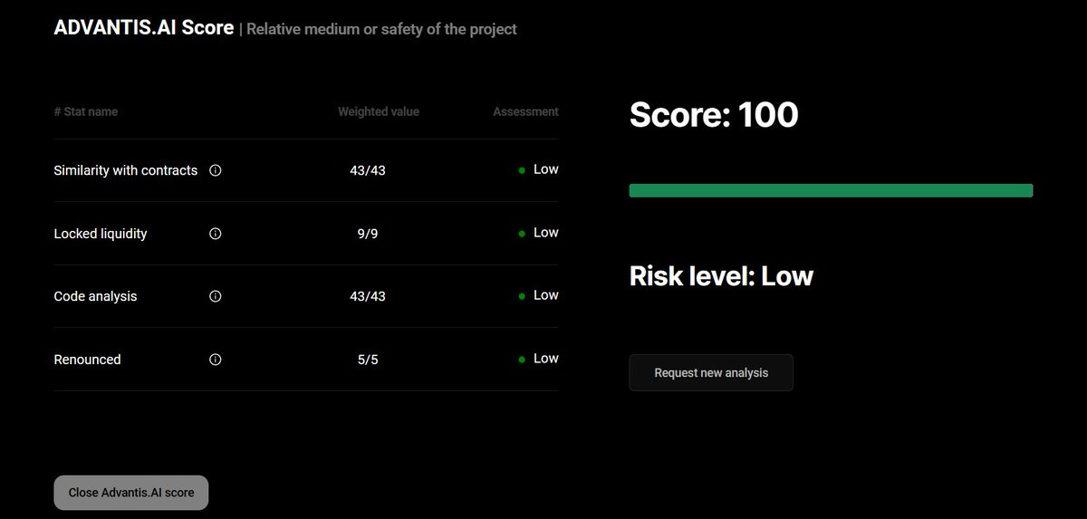JustMoonshot's tweet photo. Congrats to @wearecultdao; after reviewing our token reader, Cult Dao has our first perfect score! From a technical level with their contract, this is a huge achievement!

Thank you for using best practices!

As always DYOR 

$cult #defi #crypto https://t.co/y31ef5Wj10