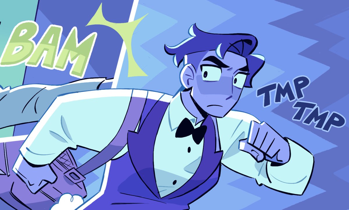 Quick!! Hard Lacquer has updated on tumblr and tapas! 👯‍♀️🔥✨ 🌟tapas: tapas.io/episode/2776496 💙tumblr: tmblr.co/ZtURpZdSe1Fgim… 🔥patreon: patreon.com/ameliaallore #hardlacquercomic