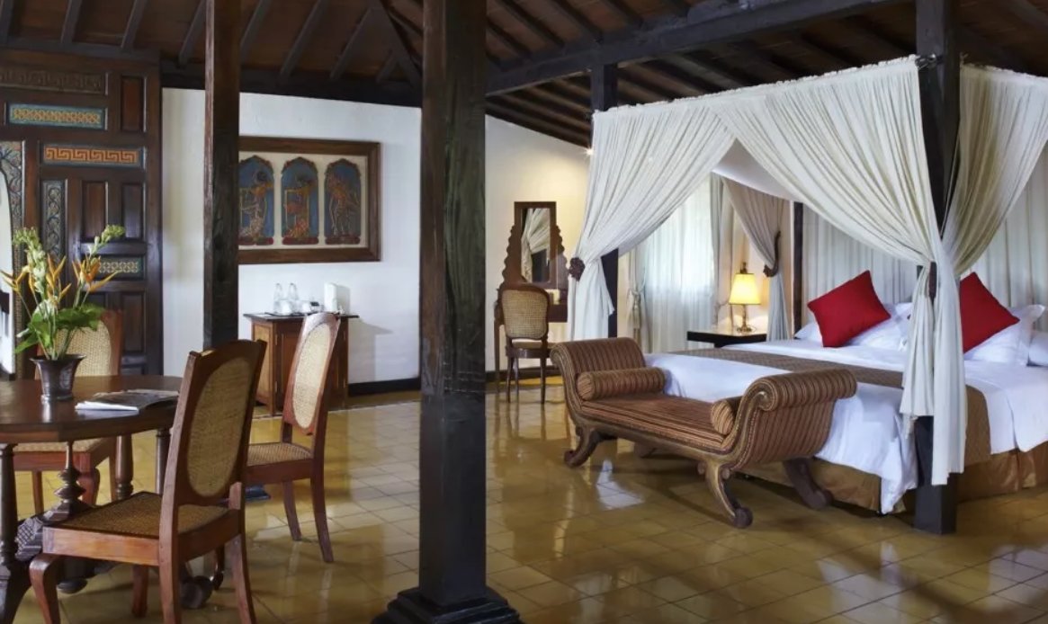 MesaStila Resort &amp; Spa in Magelang ( Central Java ) Indonesia. A unique luxury resort set in the heart of a coffee plantation. Villa Style accommodations with stunning views #luxuryresort #coffeeplantation #centraljavaluxuryresort MesaStila Resort and Spa mesastilaresortandspa.com