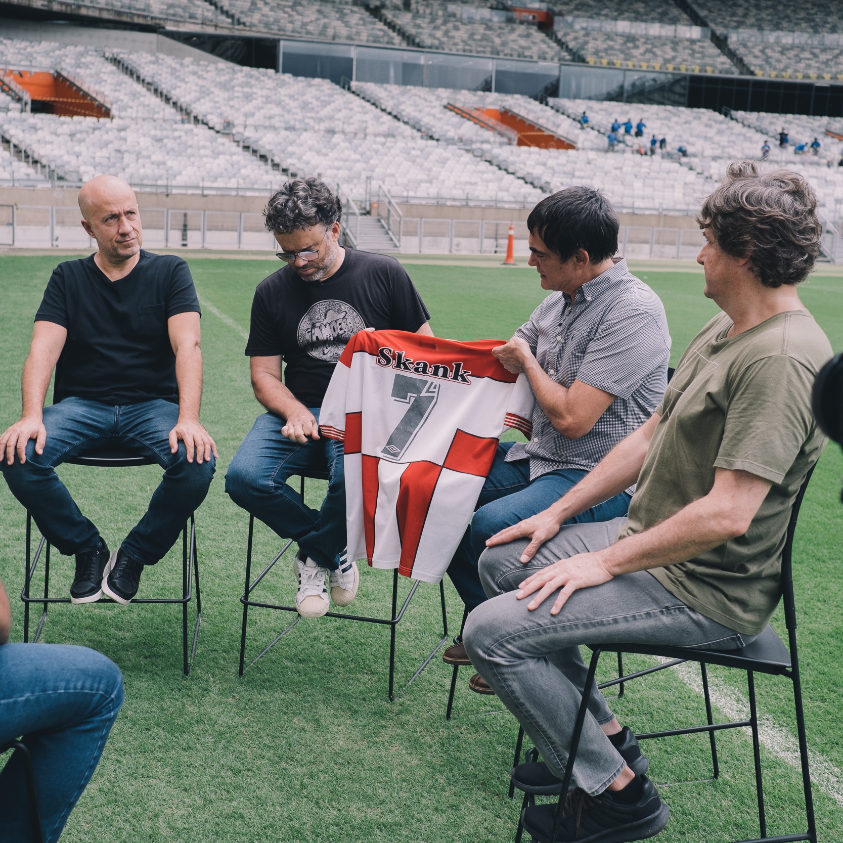 É uma partida de futebol: clipe do Skank, gravado em dia de