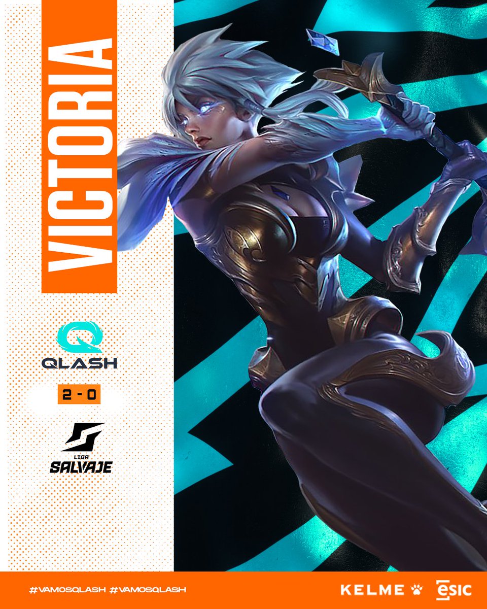 VICTORIA en #LigaSalvaje 🏆

La racha continúa, gran trabajo.
GG 🤝 <a href="/ECORP_ES/">ECORP</a> 

#VamosQLASH 🐉