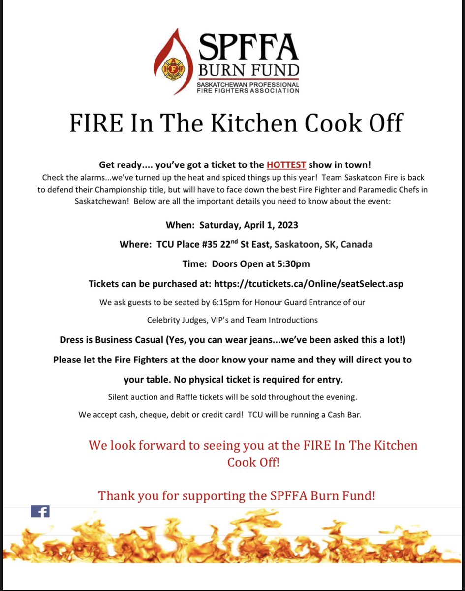 SPFFPABurnFund's tweet photo. Save the date !!!! Saturday April 1st for the Hottest show in town !!! https://t.co/5sCczVaHLB