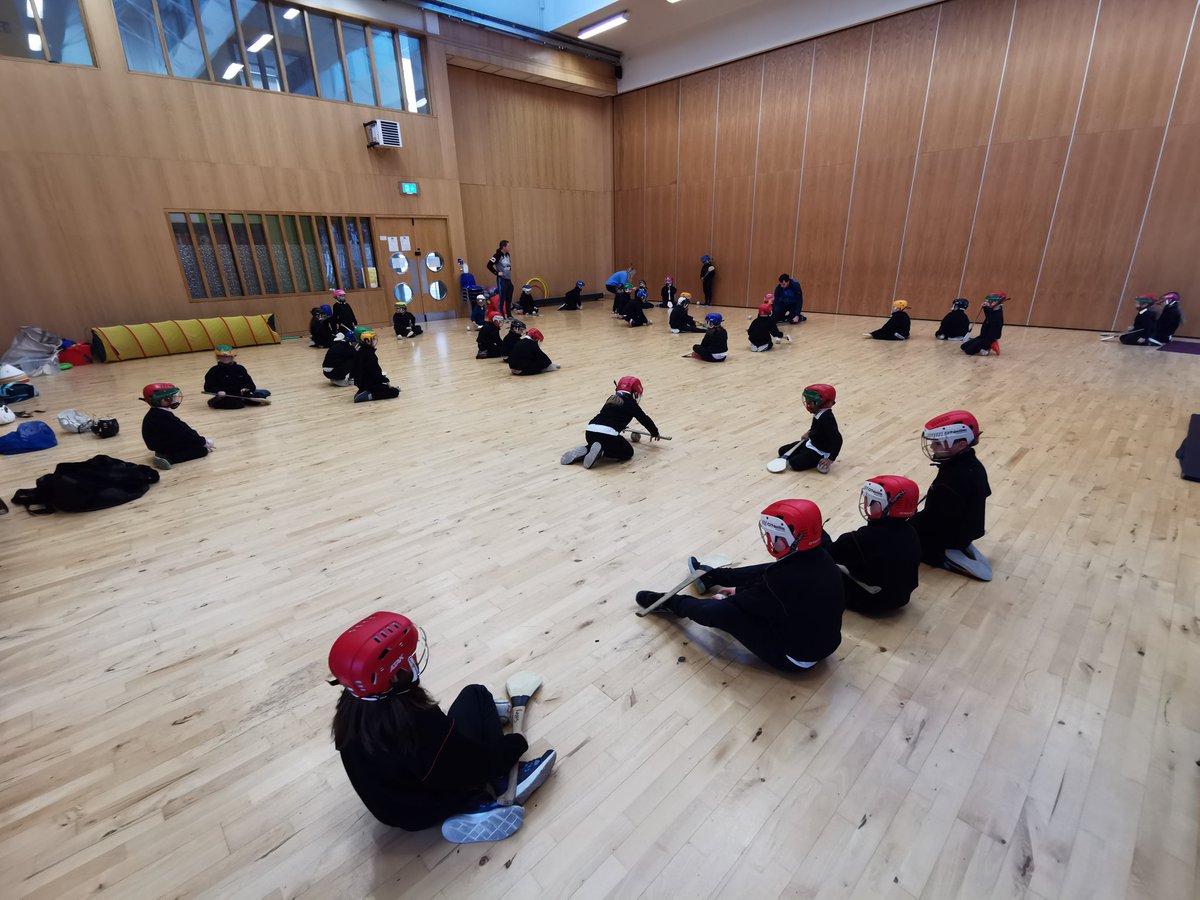 Our2ndclass's tweet photo. Over 45 children at Hurling 365 this morning! Great to see new faces taking up hurling for the first time ever!! @SaintAidansPS @Hurling365 https://t.co/n9Kuc03zln