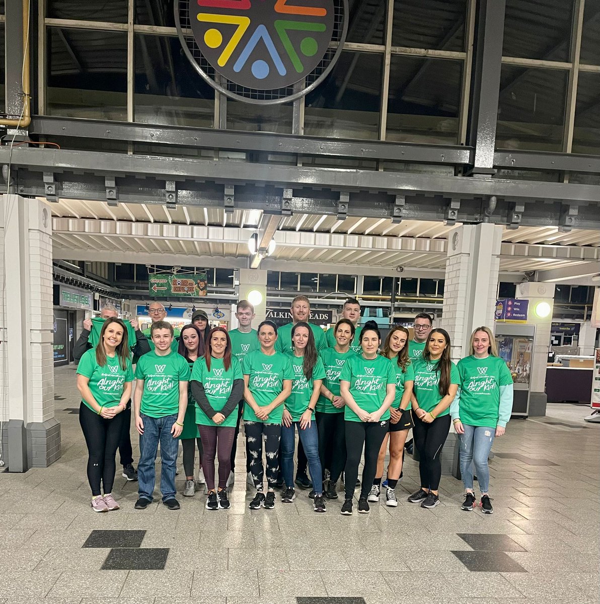 Over 60 people have registered to run for West Wellbeing at this year's #BelfastMarathon 

Tonight we got the chance to welcome them to our hub at <a href="/DairyFarmSC/">Dairy Farm Centre</a> to collect their packs and designed tees, organised by our Events coordinator <a href="/ciaramclaughl10/">Ciara Bennett</a>

Thank you all so much!!