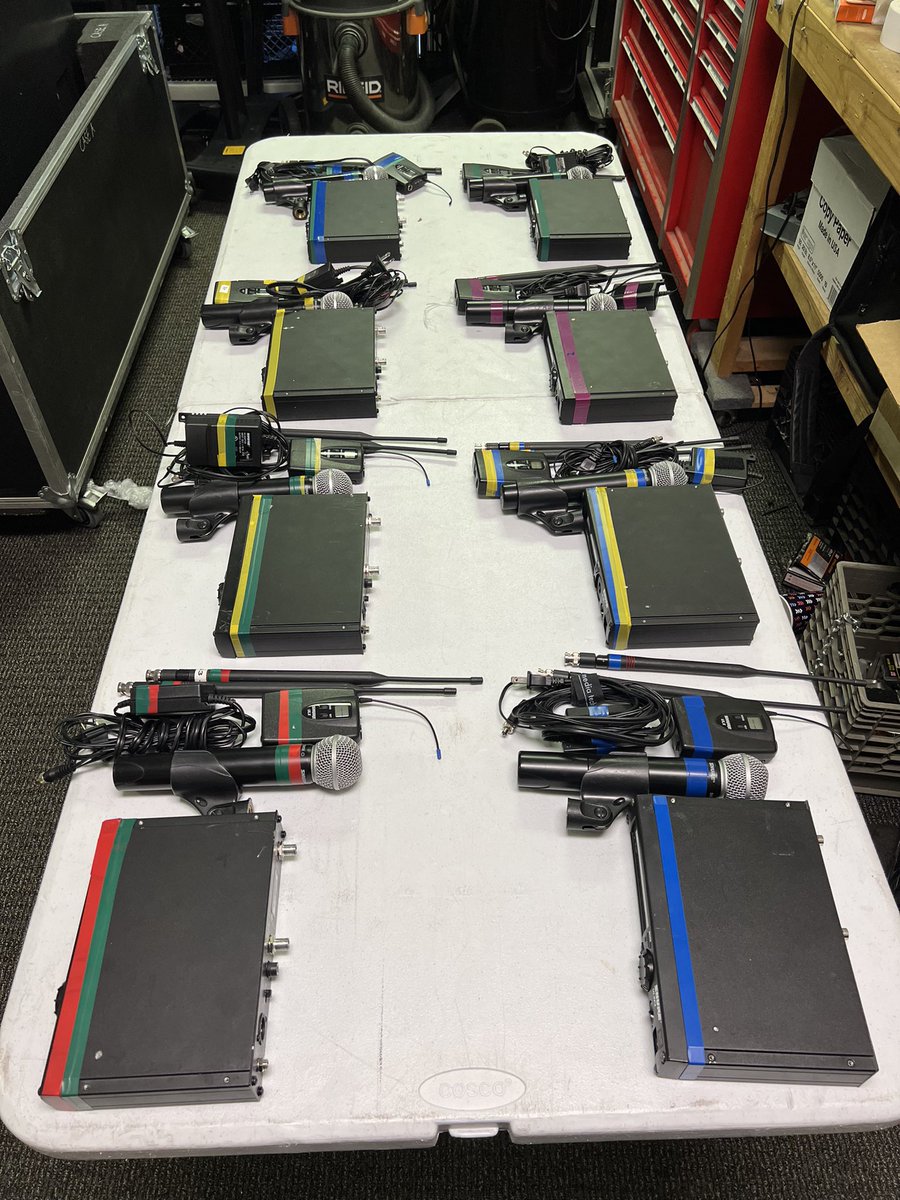 keynote_event's tweet image. Keeping up with industry leading technology, means inventory turnover! Today we say goodbye to our old Shure ULXP. We frequently have used AV for sale and are also dealers for a number of AV brands - contact us for your AV purchasing needs!
#audiovisual #audiovisualproduction