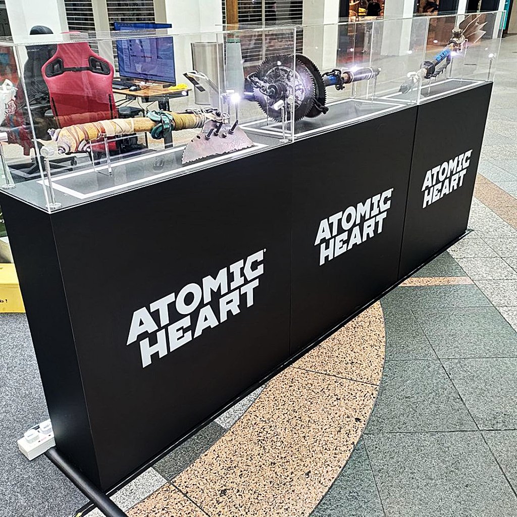 Welcome to Singapore this week to see some weapons of #AtomicHeart!