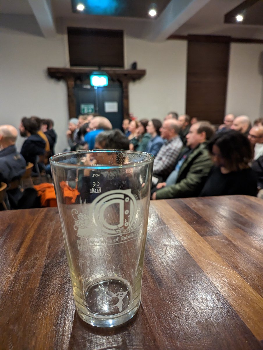 Thanks <a href="/JoshAntBrown/">Josh Brown</a> awesome talk and great insight from deploying  #shapeup 

Time for the break!!! #agileontap #Peterborough #ptown