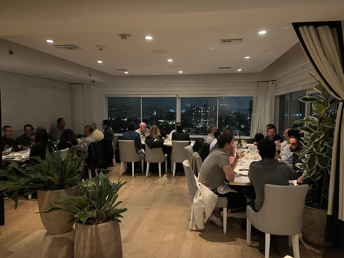 Another great @TCALosAngeles dinner social last night at The Penthouse, Santa Monica