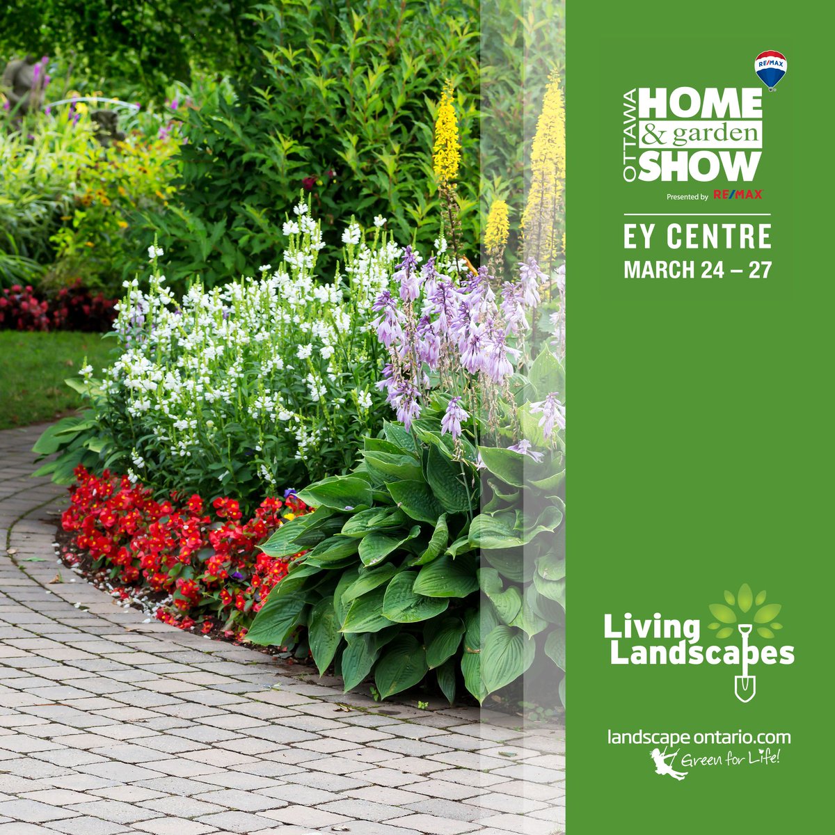 We are excited to announce that Living Landscapes by Landscape Ontario will be at #OHGS2023 for your outdoor inspiration and motivation, no matter how large or small the project. 

Get your tickets at ottawahomeshow.com 

We can't wait to see you!