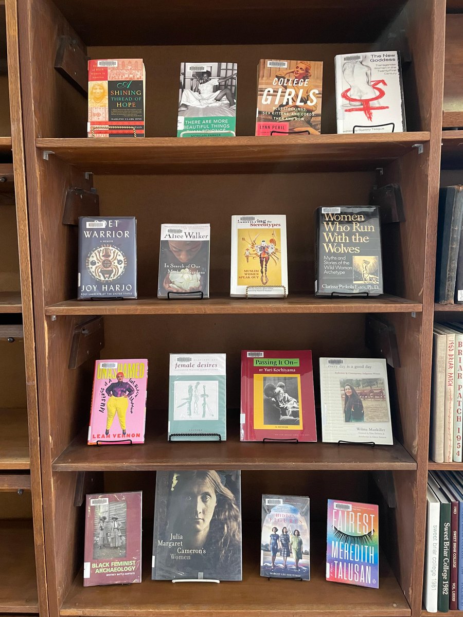 sbclibrary's tweet photo. Come check out our Women's History Month display, showcasing a diverse range of women's stories! https://t.co/U9JPeV3VqQ