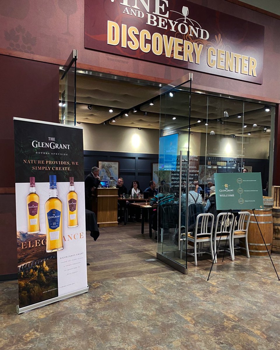 Quality drinks, great food, and even better company!

Last week, we enjoyed a #GlenGrant tasting event at our Windermere location 🥃 Thank you to Robin Coupar &amp; our friends at Campari 🤝

⏰ Follow us on Eventbrite to find out about our next events! eventbrite.ca/o/wine-and-bey…