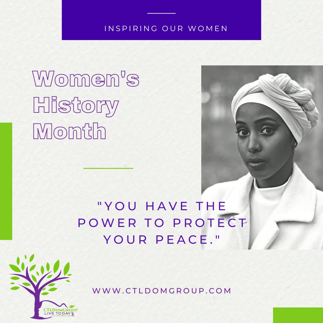 td1808's tweet photo. Happy Women's History Month! This year's theme is 'Celebrating women who tell our stories'. What women do you feel like have told our stories over the years? Leave your answer in the comments below!!
.
.
.
#HERstory #WomensHistory #WHM #PathToHealth #Exercise #Veterans #LiveToDay https://t.co/4SIoJMBJMA