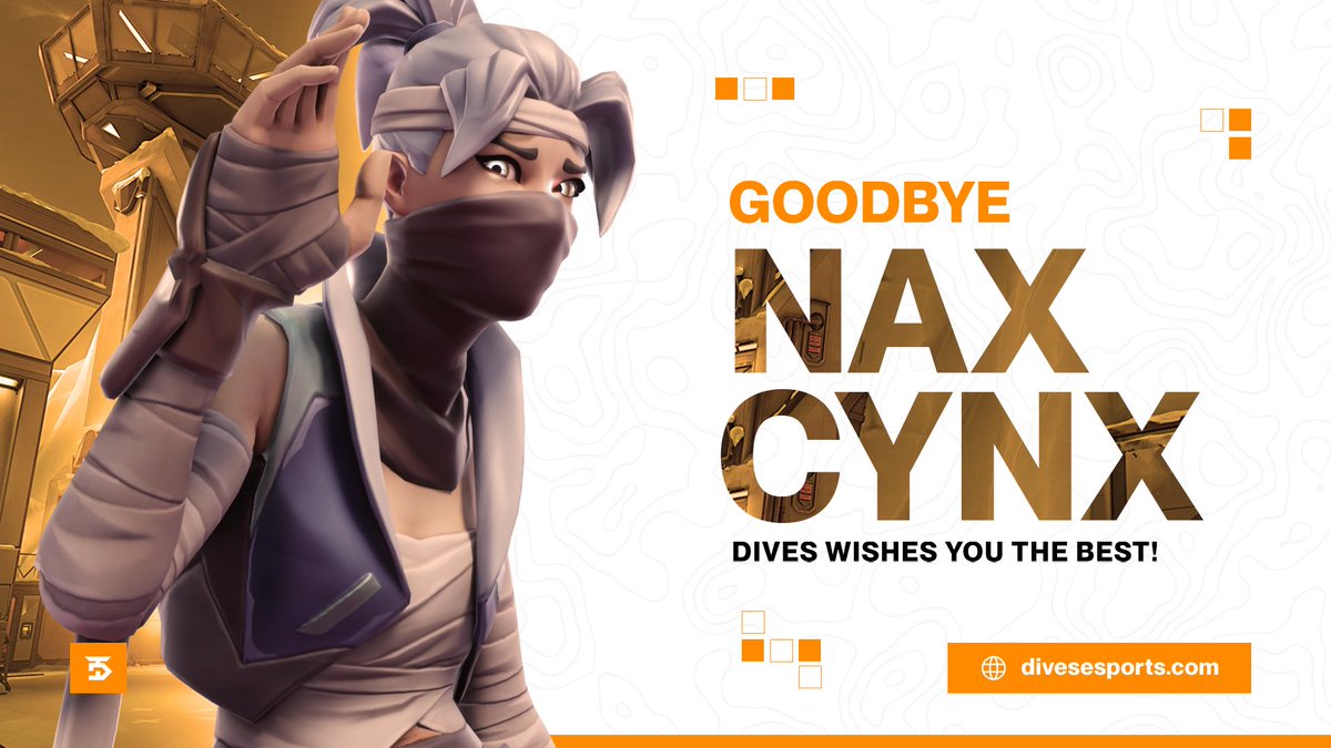 Today, we sadly part ways with two of our players.

We are so proud of what we have achieved together. We also wish you the best of luck for the future.

Goodbye <a href="/CynxEU/">💜💙</a> &amp; <a href="/naxbtw/">.</a> . 🧡

#DivesRoars